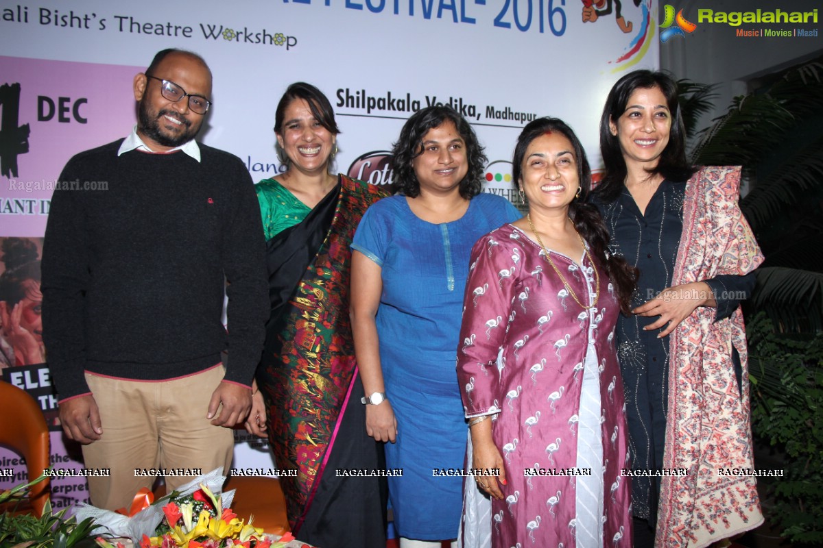 Hyderabad Children's Theatre Festival 2016 Inauguration Ceremony at Taj Deccan, Hyderabad