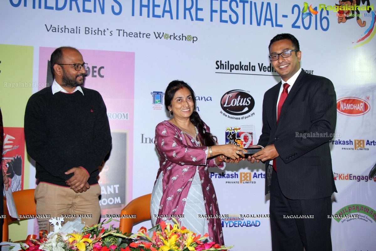 Hyderabad Children's Theatre Festival 2016 Inauguration Ceremony at Taj Deccan, Hyderabad