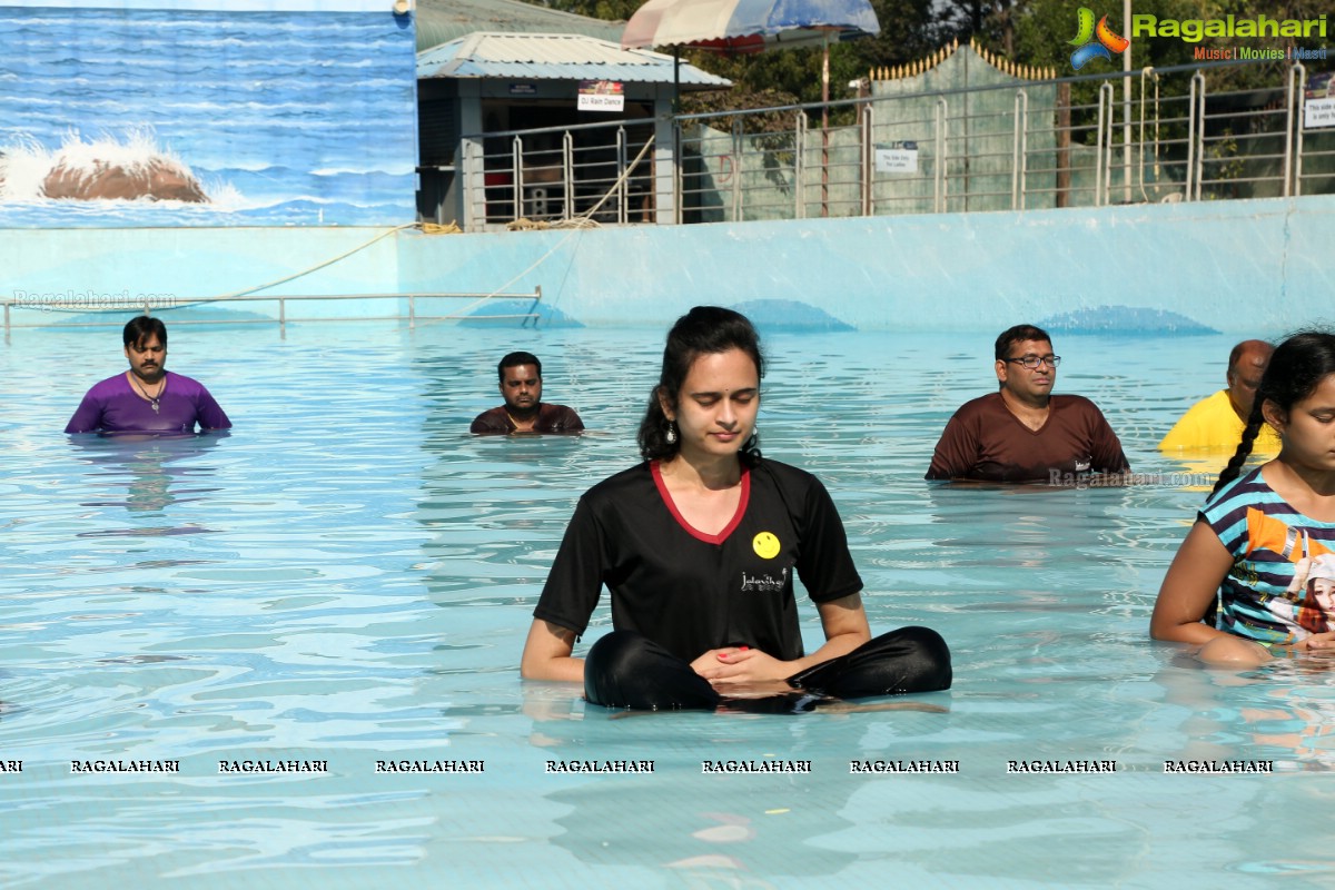 Aqua Yoga and Dance by Zorba at Jalvihar, Necklace Road, Hyderabad