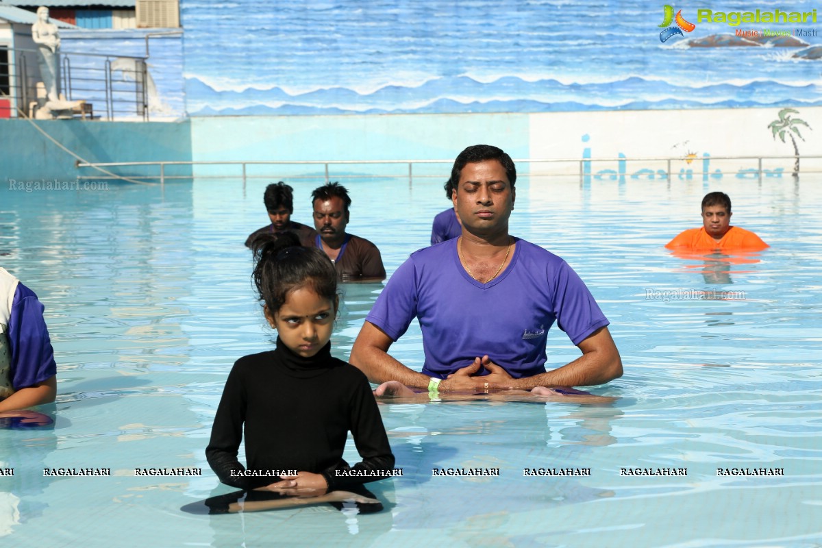 Aqua Yoga and Dance by Zorba at Jalvihar, Necklace Road, Hyderabad