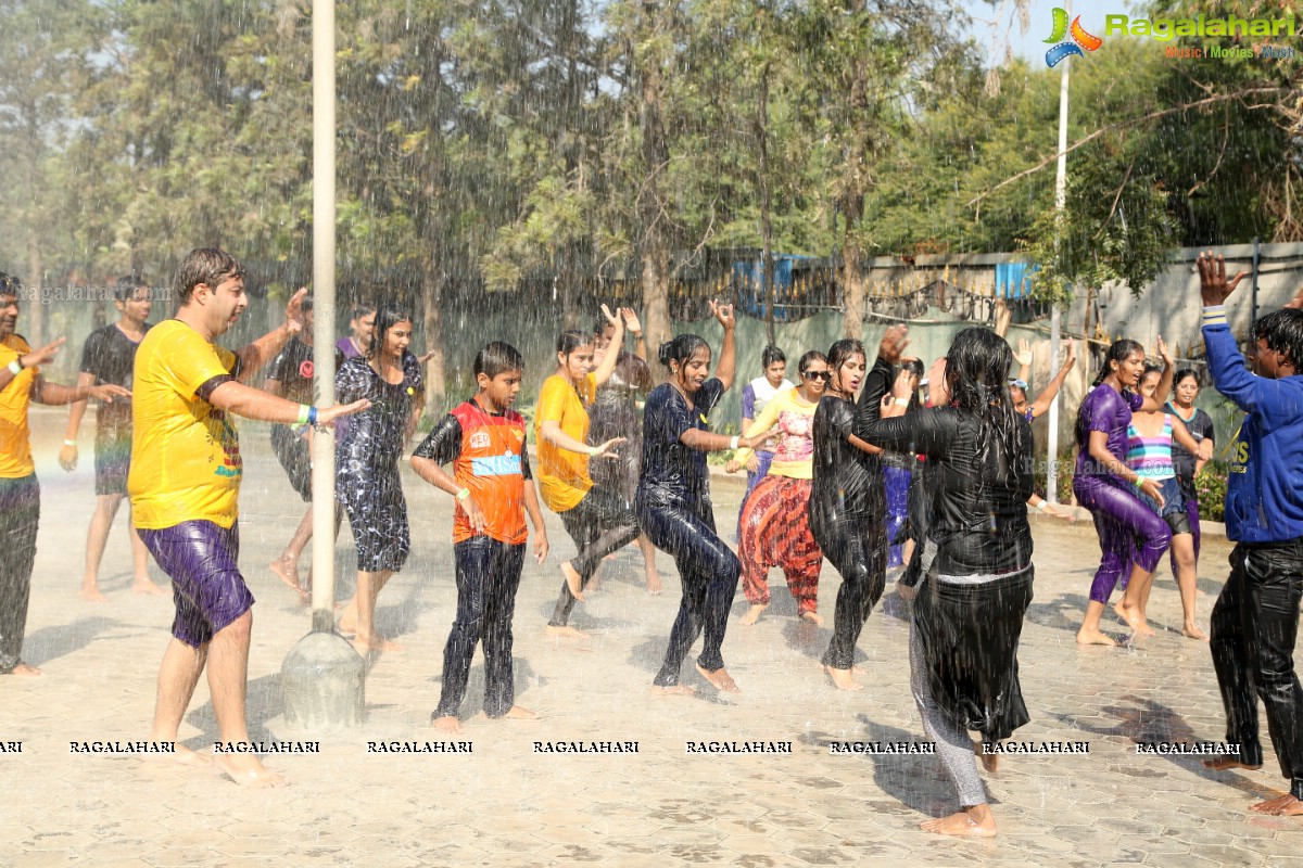 Aqua Yoga and Dance by Zorba at Jalvihar, Necklace Road, Hyderabad