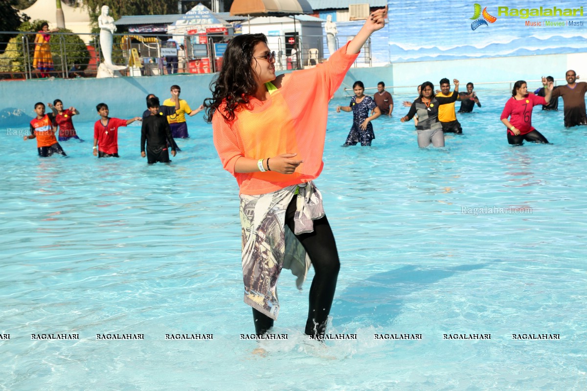 Aqua Yoga and Dance by Zorba at Jalvihar, Necklace Road, Hyderabad