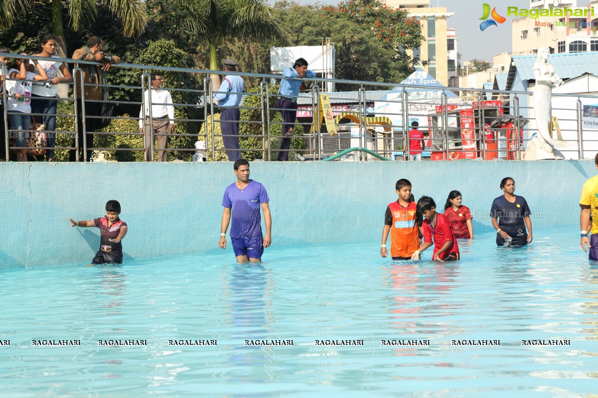 Aqua Yoga and Dance by Zorba at Jalvihar, Necklace Road, Hyderabad