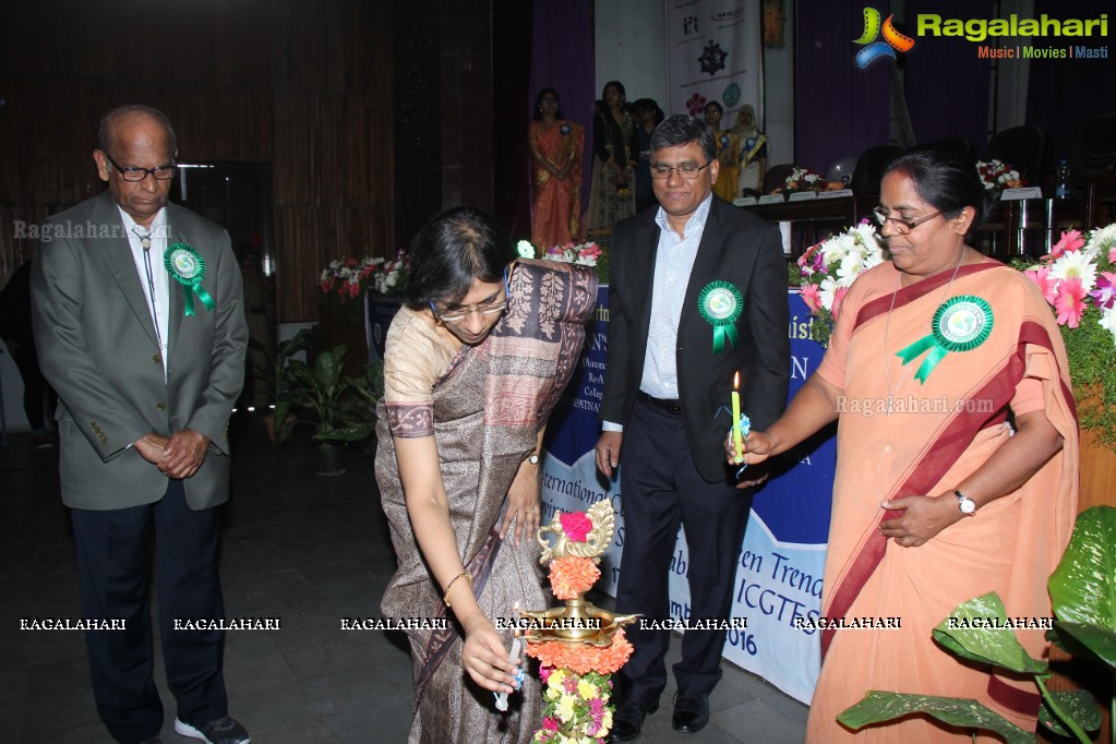 ICGTES 2016 - International Conference on Green Trends in Environmental Sustainability at St. Ann's College for Women, Mehdipatnam