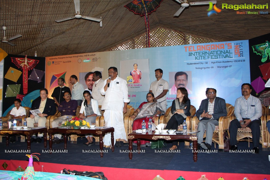 International Kite Festival 2016 Press Meet at Shilparamam