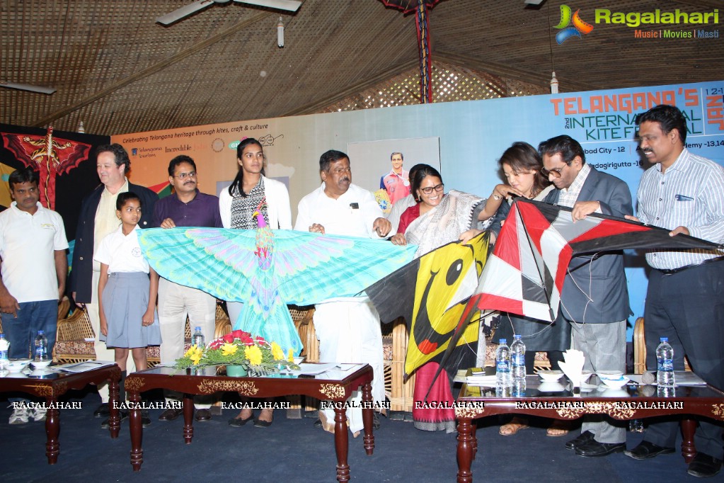 International Kite Festival 2016 Press Meet at Shilparamam