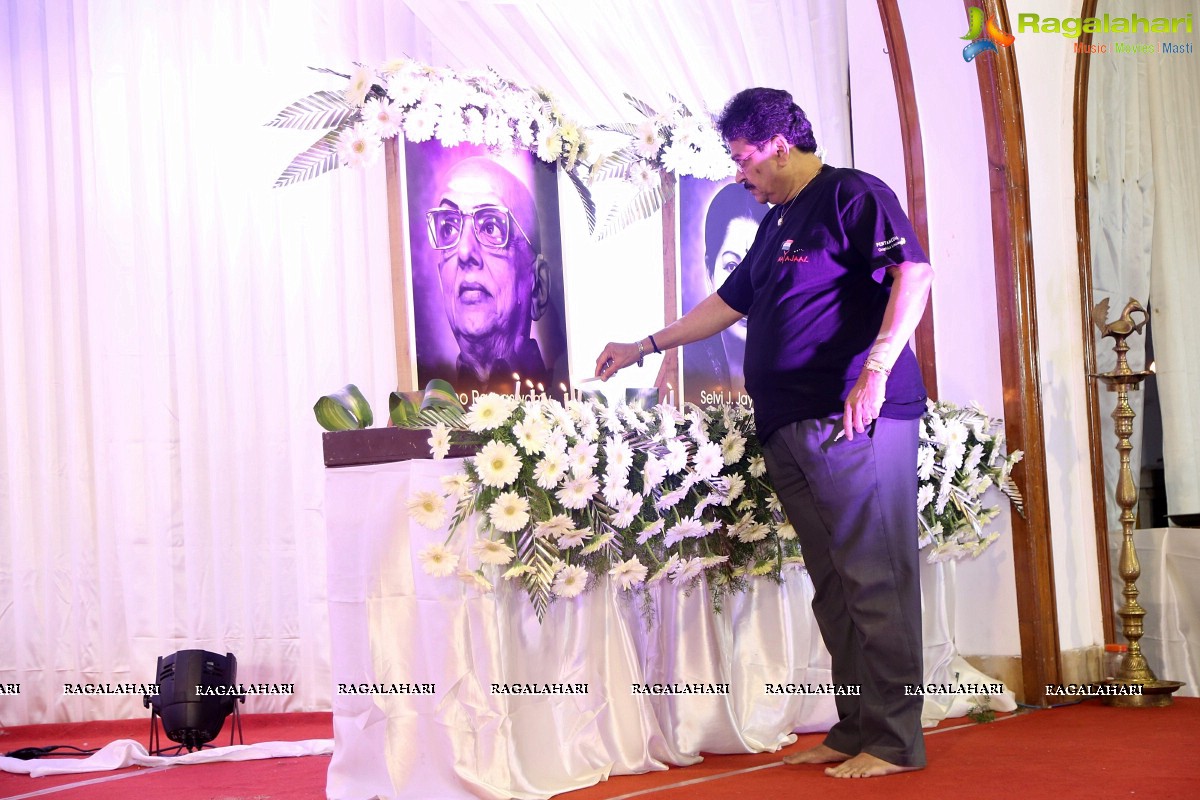 Nadigar Sangam Mourning Meeting for Jayalalithaa and Cho Ramaswamy