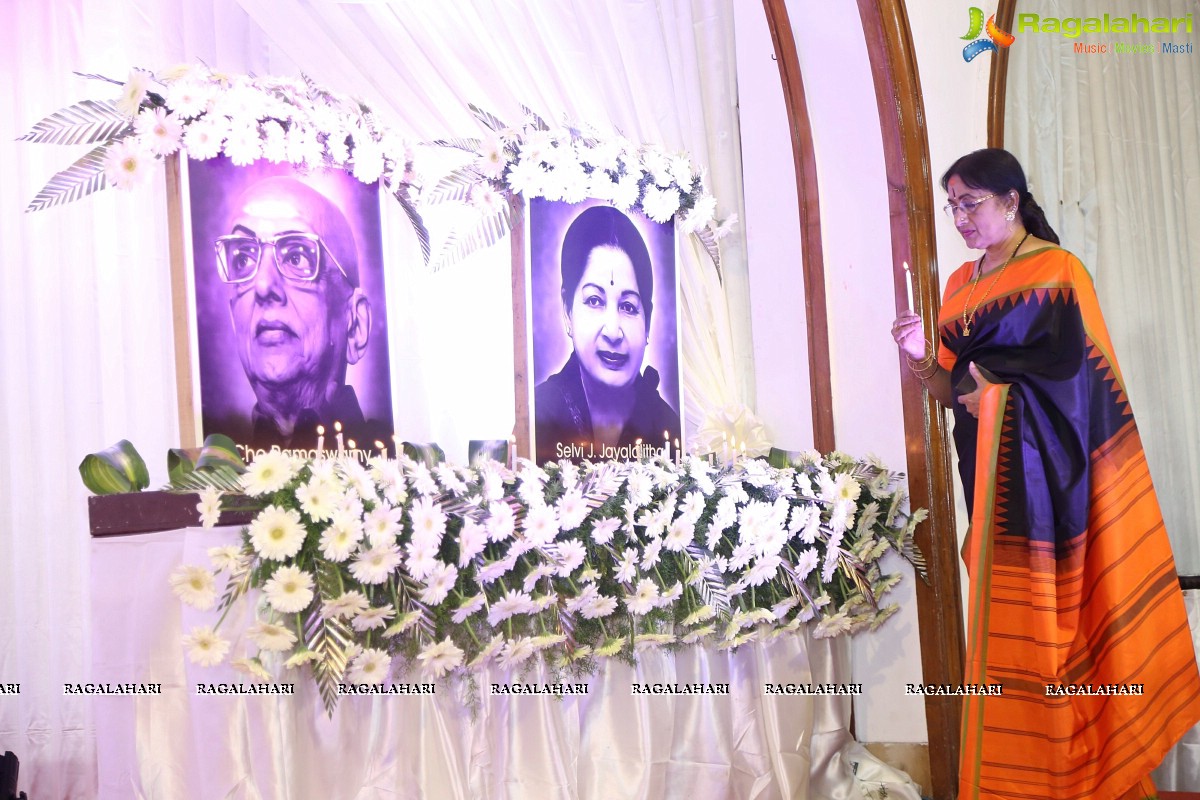 Nadigar Sangam Mourning Meeting for Jayalalithaa and Cho Ramaswamy