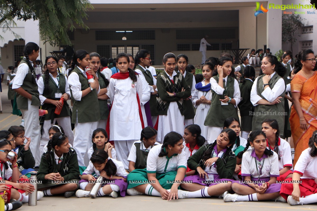 JCI Deccan - Roller Skating With High Heels And Hula Hooping by Shiksha at NASR School, Khairatabad