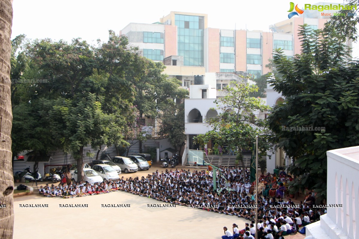 JCI Deccan - Roller Skating With High Heels And Hula Hooping by Shiksha at NASR School, Khairatabad