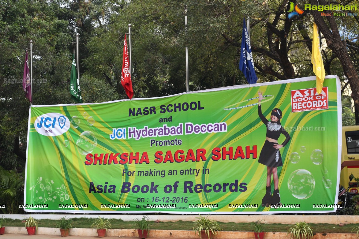 JCI Deccan - Roller Skating With High Heels And Hula Hooping by Shiksha at NASR School, Khairatabad