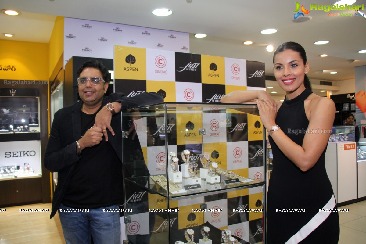 Deepti Gujral launches Aspen Watches New Collection at Just in Vogue Store, Hyderabad Central, Punjagutta, Hyderabad