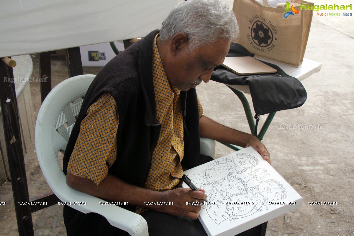 Kallam Anji Reddy Art Festival at Green Park, Hyderabad