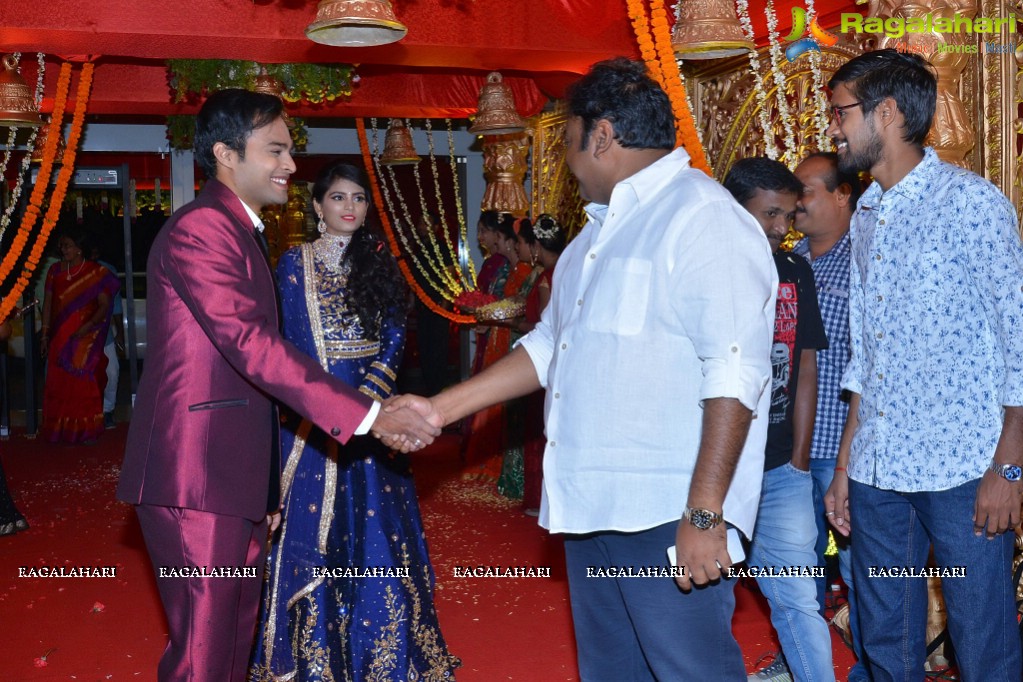 Producer Krishna Reddy Son Wedding Reception