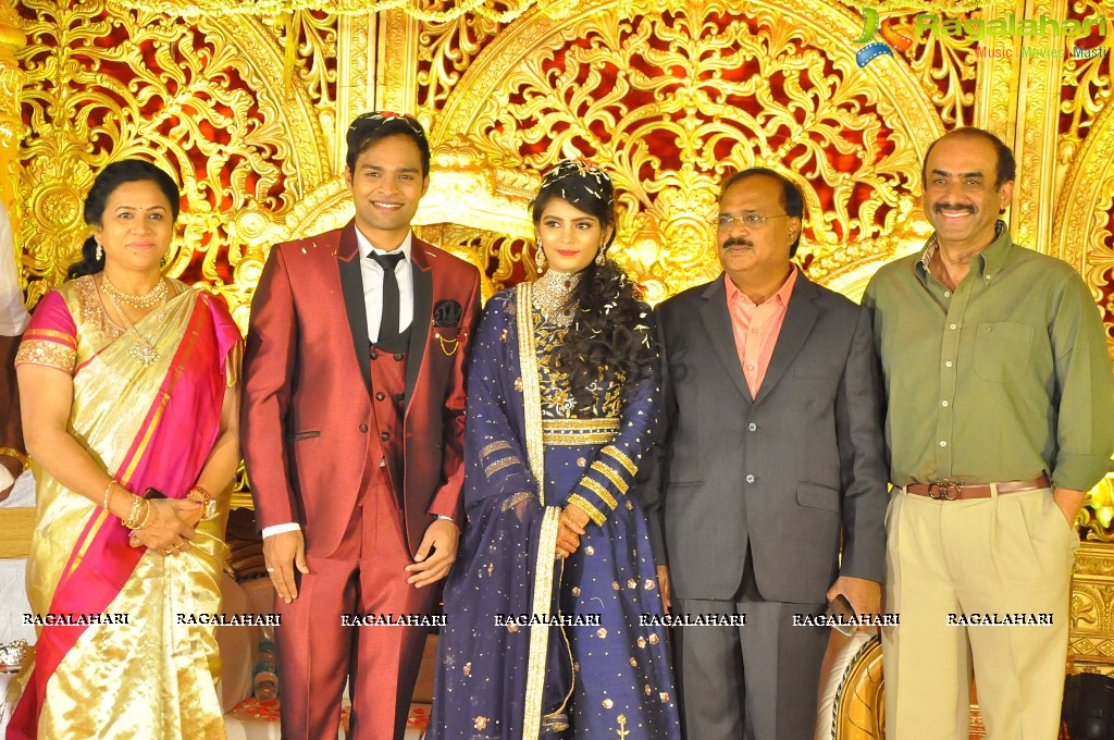 Producer Krishna Reddy Son Wedding Reception