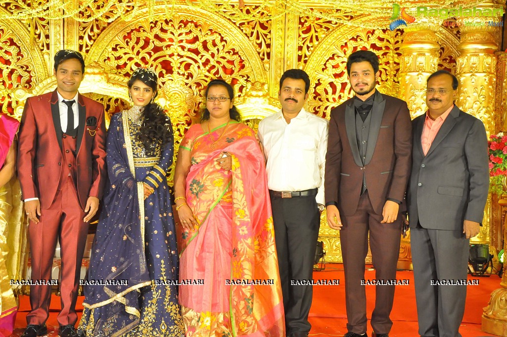 Producer Krishna Reddy Son Wedding Reception