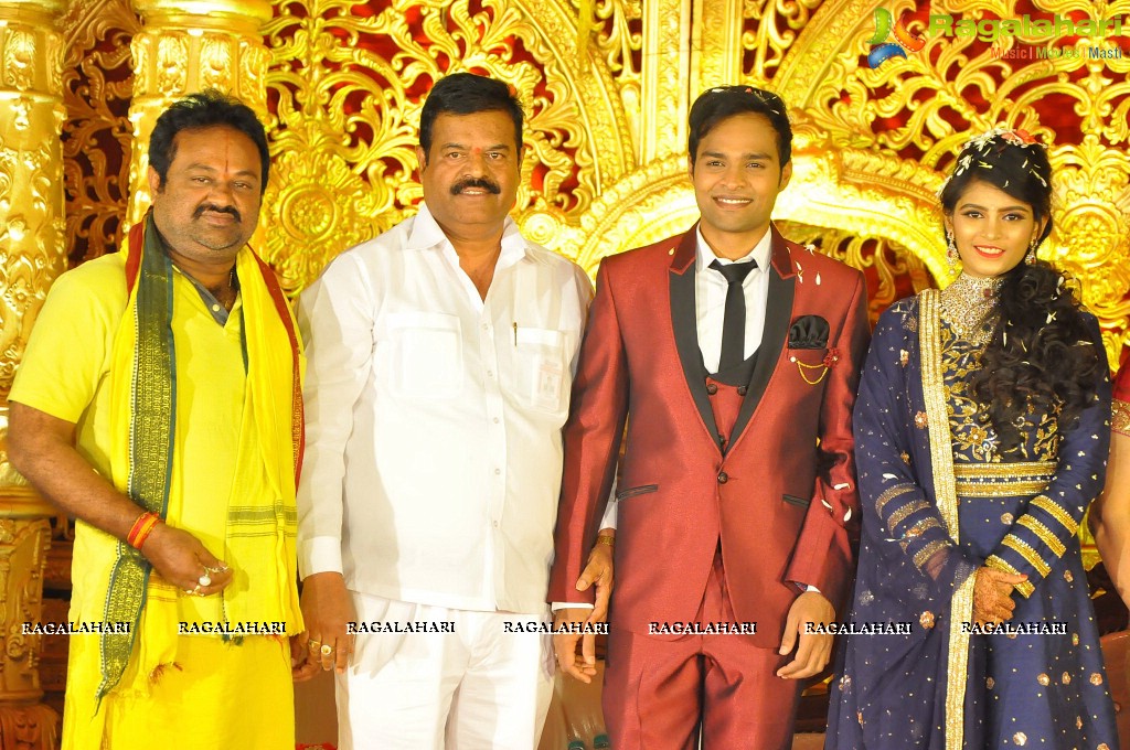 Producer Krishna Reddy Son Wedding Reception