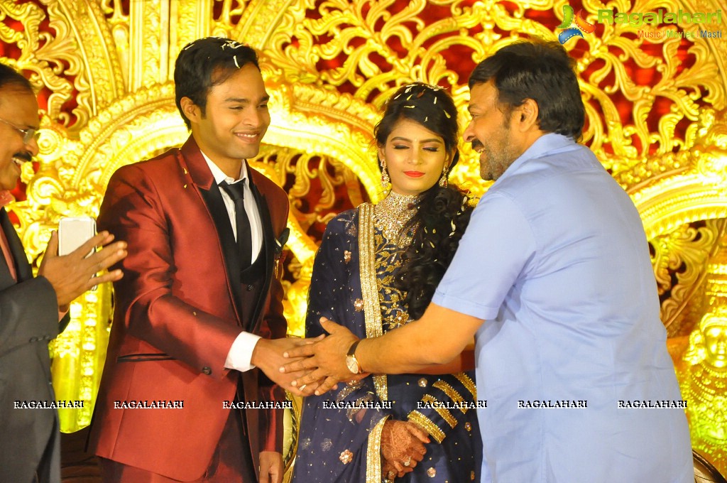 Producer Krishna Reddy Son Wedding Reception