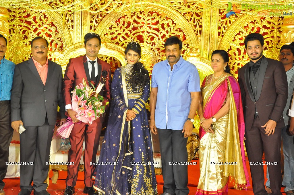 Producer Krishna Reddy Son Wedding Reception