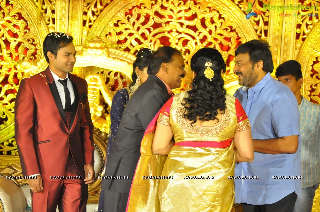 Producer Krishna Reddy Son Wedding Reception