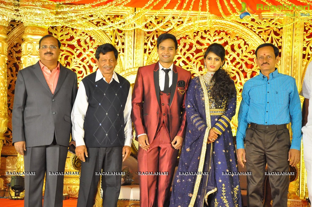 Producer Krishna Reddy Son Wedding Reception