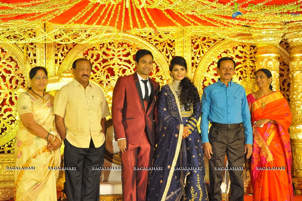 Producer Krishna Reddy Son Wedding Reception