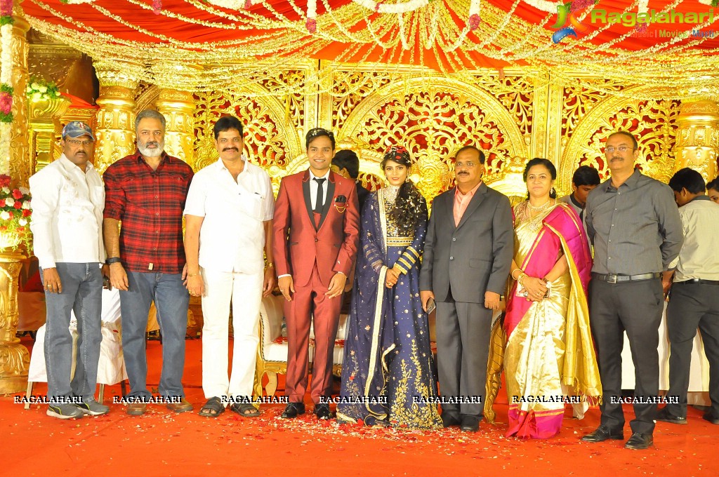 Producer Krishna Reddy Son Wedding Reception