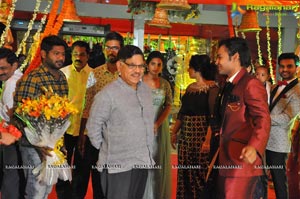 Producer Krishna Reddy Son Wedding Reception