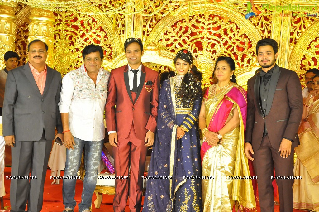 Producer Krishna Reddy Son Wedding Reception