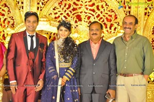 Producer Krishna Reddy Son Wedding Reception