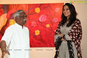 Manohar Chiluveru Art Exhibition