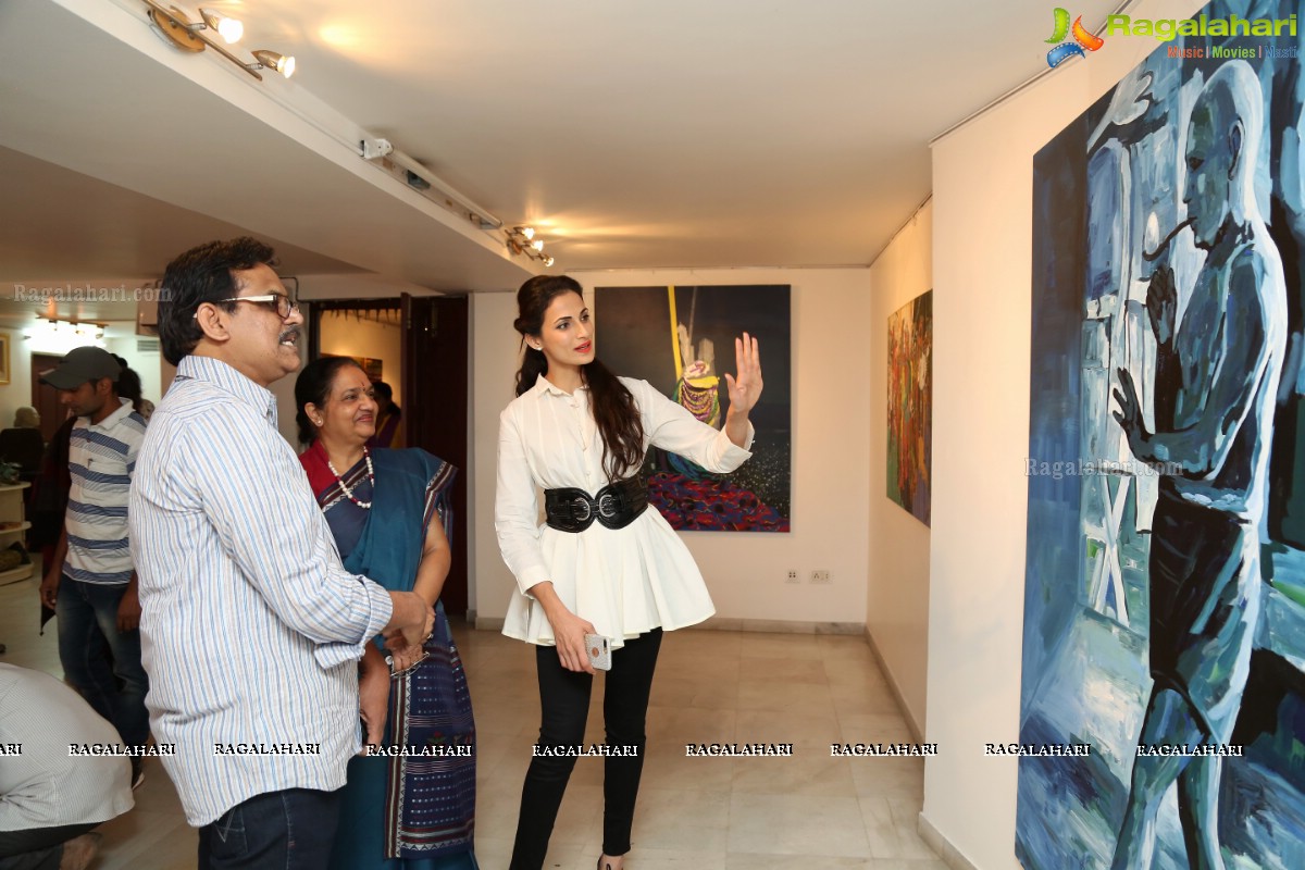 Odyssey - An International Art Series and Pune Biennial Pariticipatory Project by Manohar Chiluveru at Shrishti Art Gallery