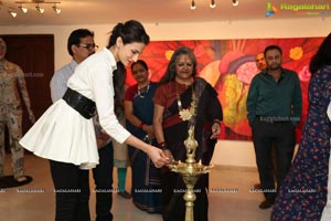 Manohar Chiluveru Art Exhibition