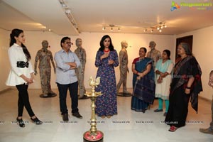 Manohar Chiluveru Art Exhibition