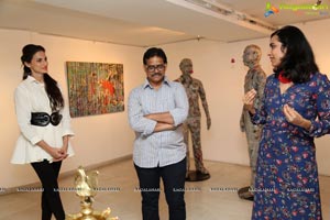 Manohar Chiluveru Art Exhibition