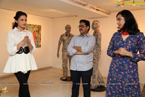 Manohar Chiluveru Art Exhibition