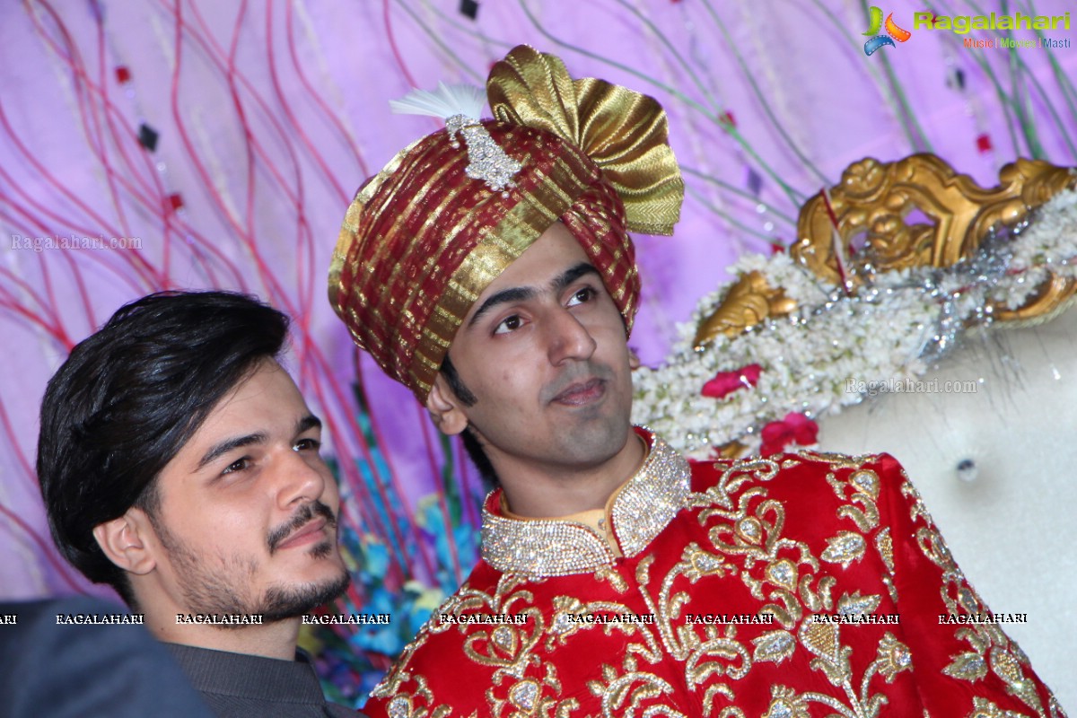 Grand Wedding of Sarwath Mehdi Khan's at Le Palais Royal and Crown Villa Gardens