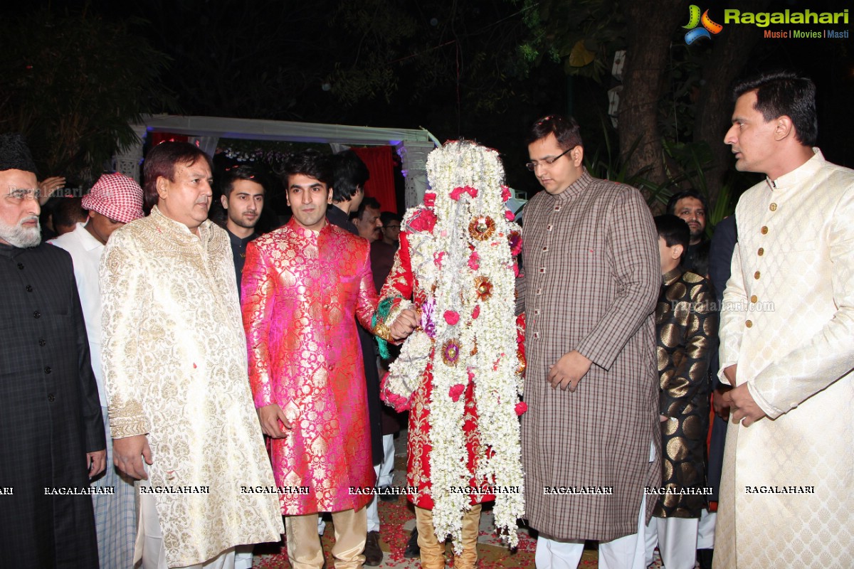 Grand Wedding of Sarwath Mehdi Khan's at Le Palais Royal and Crown Villa Gardens