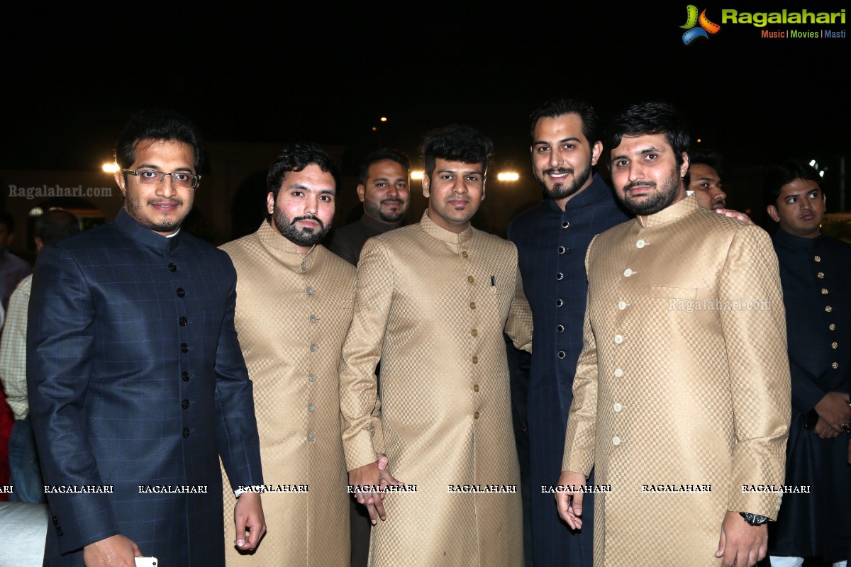 Minhaj Ahmed-Sayeedia's Wedding Ceremony at Raj Mahal Function Hall, Hyderabad