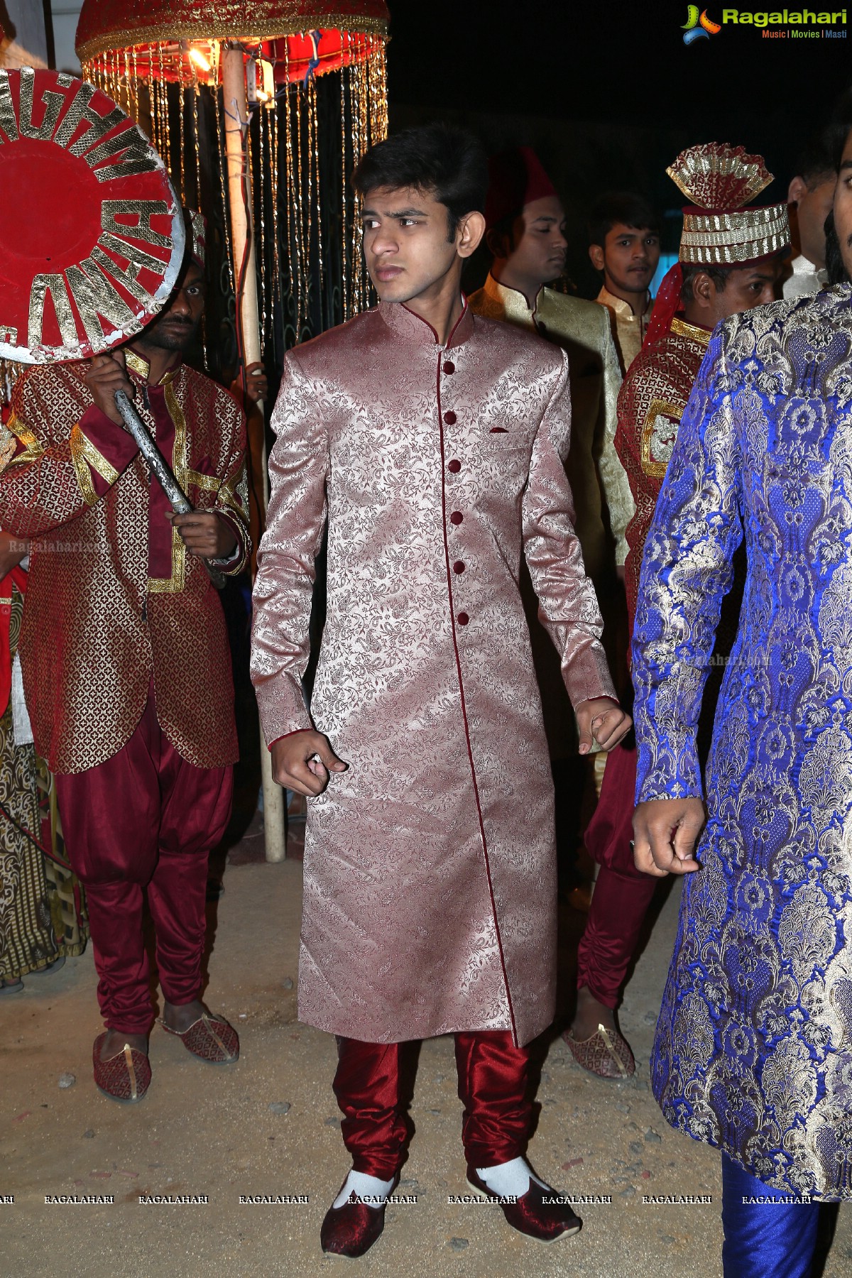 Minhaj Ahmed-Sayeedia's Wedding Ceremony at Raj Mahal Function Hall, Hyderabad