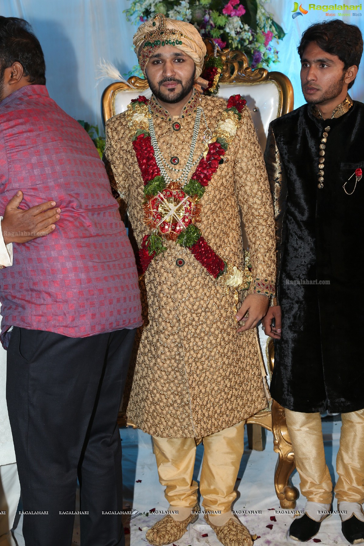 Minhaj Ahmed-Sayeedia's Wedding Ceremony at Raj Mahal Function Hall, Hyderabad