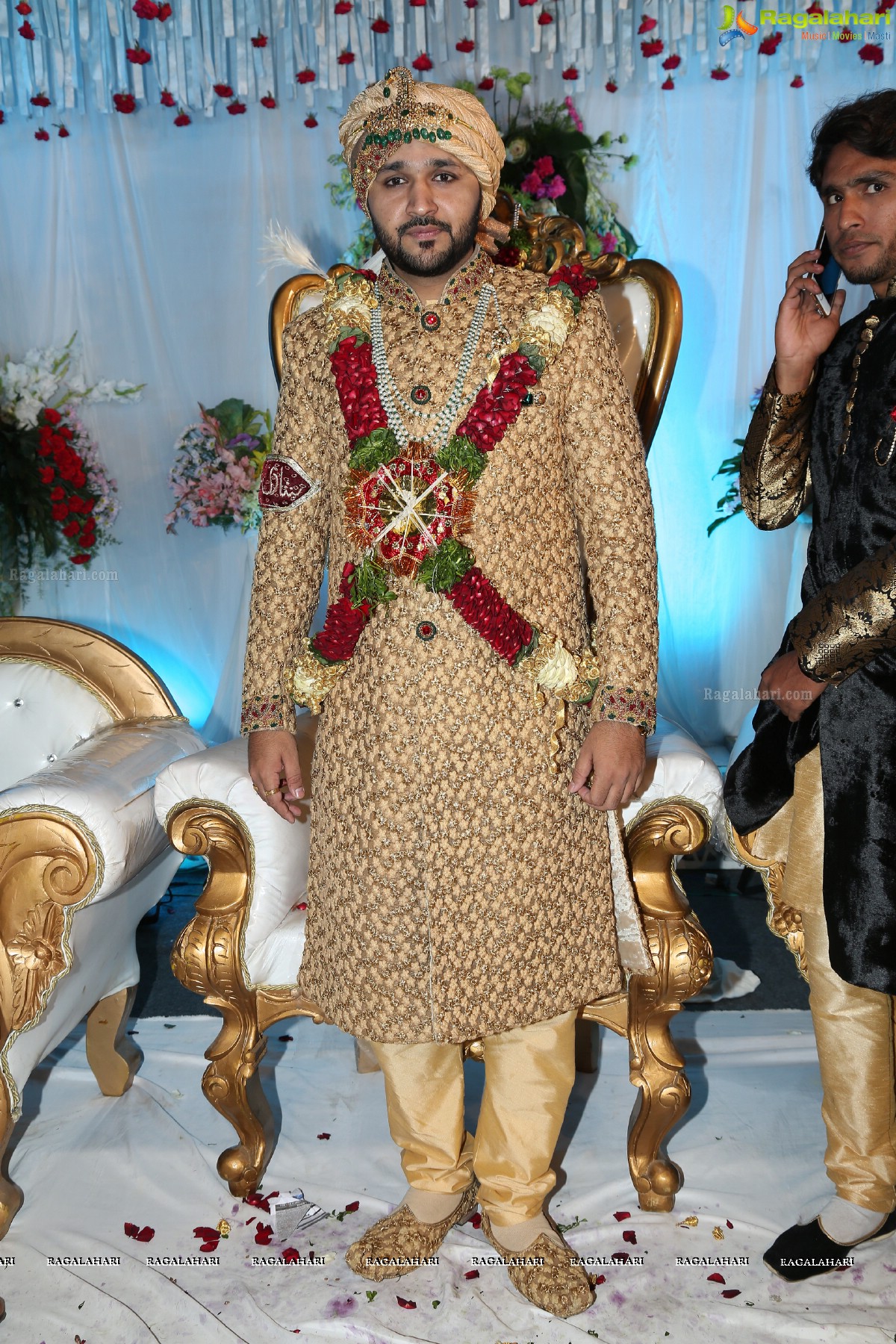 Minhaj Ahmed-Sayeedia's Wedding Ceremony at Raj Mahal Function Hall, Hyderabad