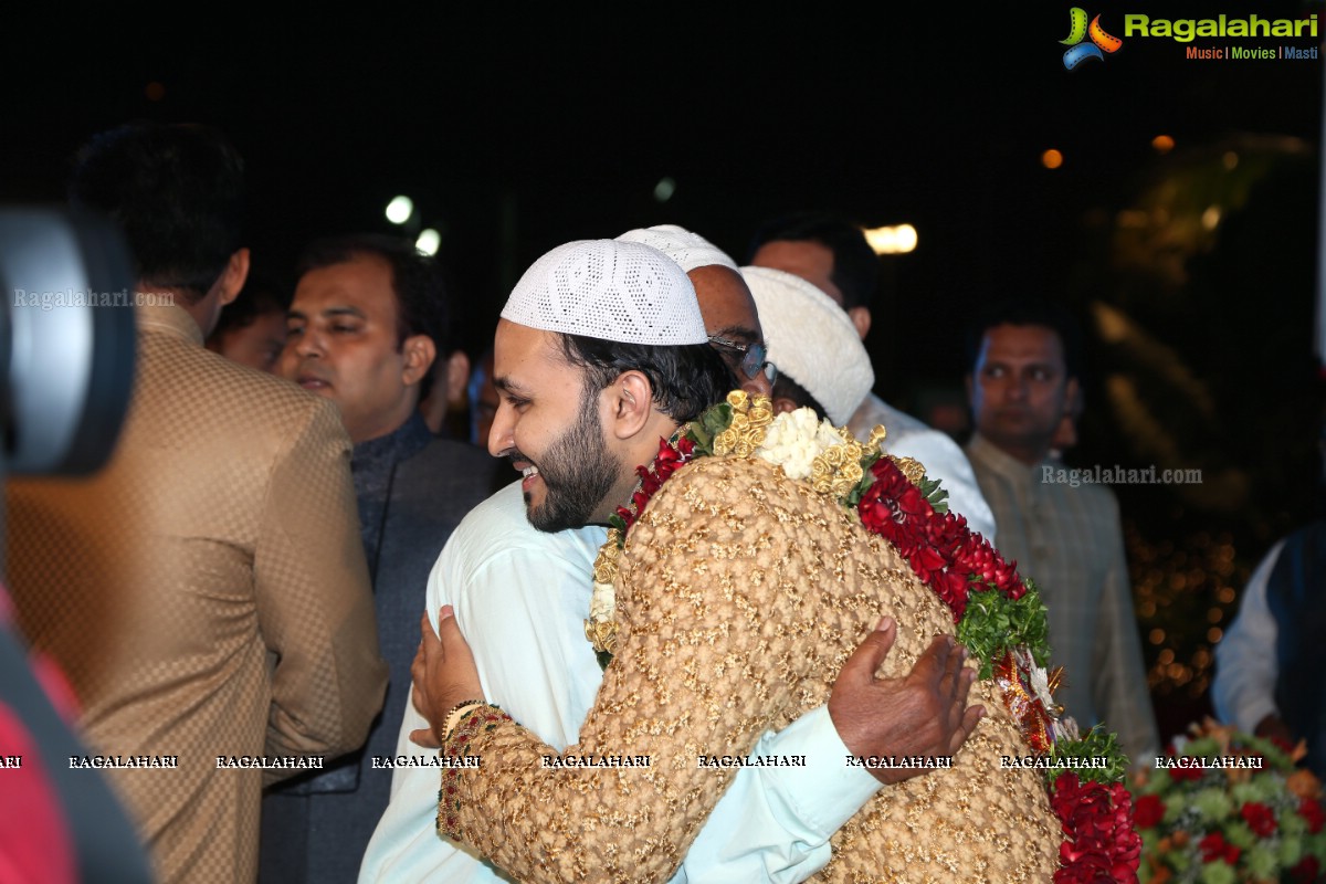 Minhaj Ahmed-Sayeedia's Wedding Ceremony at Raj Mahal Function Hall, Hyderabad