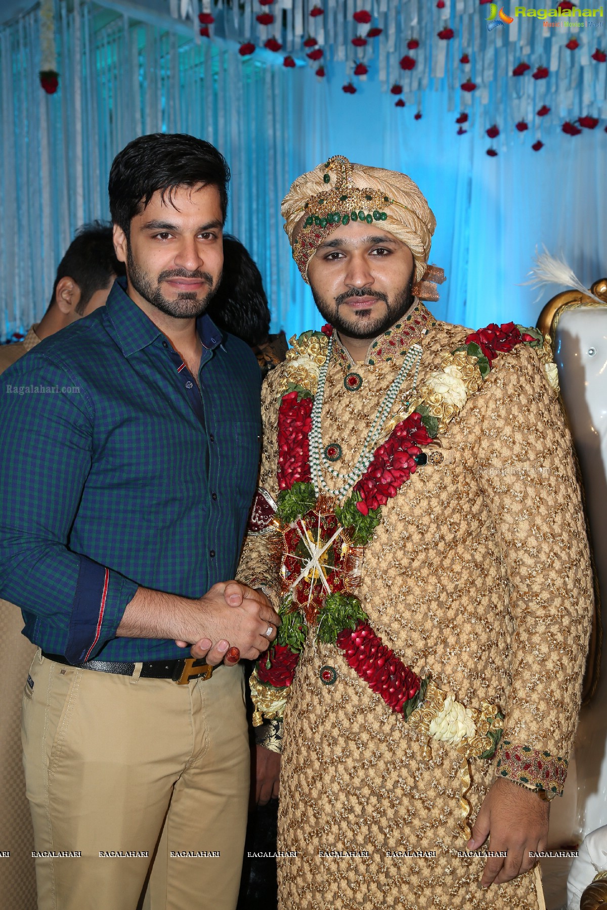 Minhaj Ahmed-Sayeedia's Wedding Ceremony at Raj Mahal Function Hall, Hyderabad