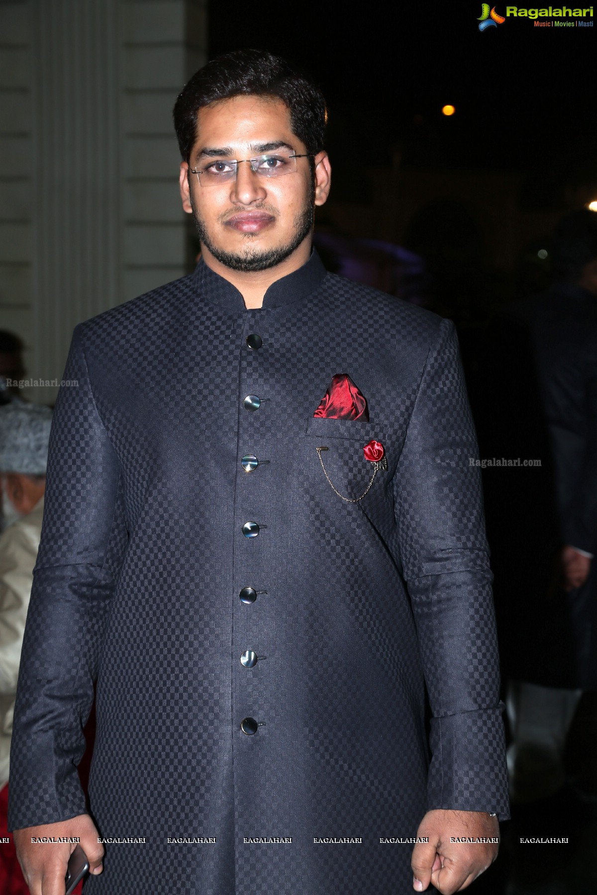 Minhaj Ahmed-Sayeedia's Wedding Ceremony at Raj Mahal Function Hall, Hyderabad