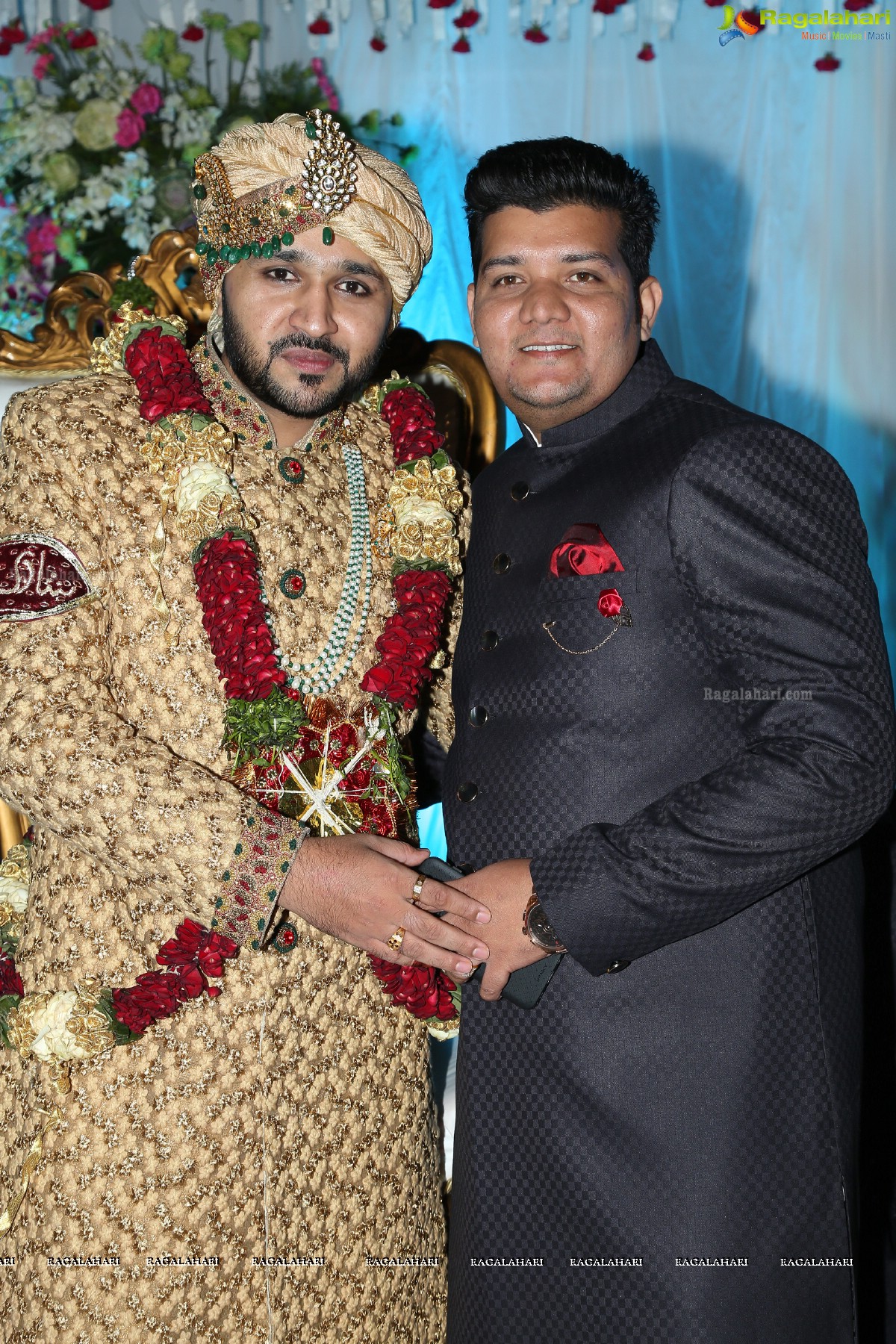Minhaj Ahmed-Sayeedia's Wedding Ceremony at Raj Mahal Function Hall, Hyderabad