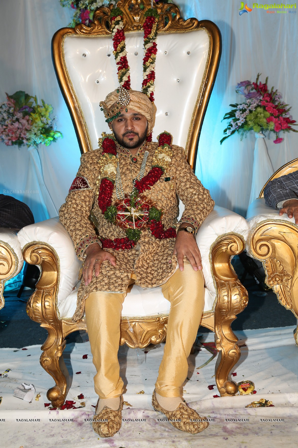 Minhaj Ahmed-Sayeedia's Wedding Ceremony at Raj Mahal Function Hall, Hyderabad