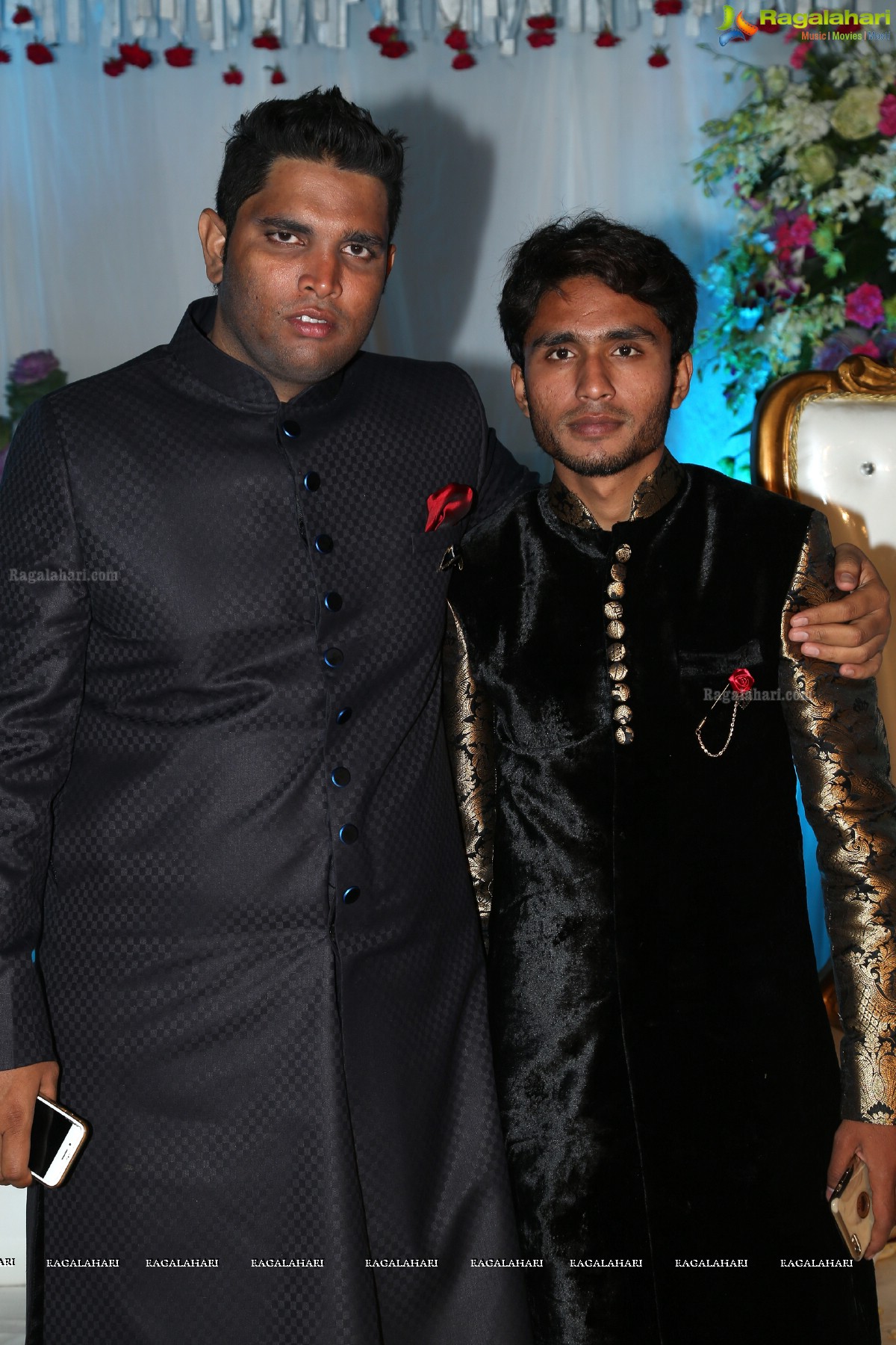 Minhaj Ahmed-Sayeedia's Wedding Ceremony at Raj Mahal Function Hall, Hyderabad