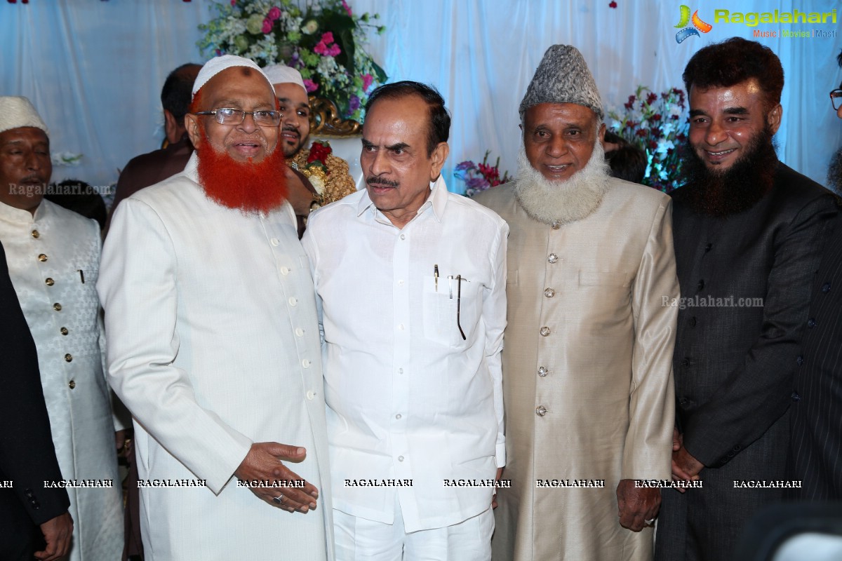 Minhaj Ahmed-Sayeedia's Wedding Ceremony at Raj Mahal Function Hall, Hyderabad