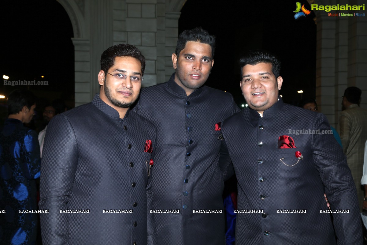 Minhaj Ahmed-Sayeedia's Wedding Ceremony at Raj Mahal Function Hall, Hyderabad